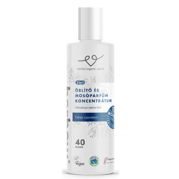 Herbow 2in1 mosóparfüm-öblítő Fehér szerelem Új 200ml