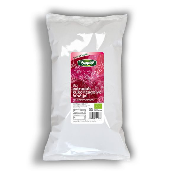 Biopont Extrudált kukoricagolyó fahéjjal Bio 100g