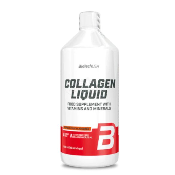 Biotech Usa Collagen Liquid trópusi gyümölcs 1000ml