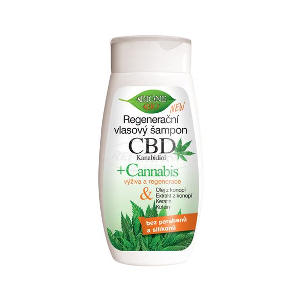 Bione CBD + Cannabis regeneráló sampon 260ml