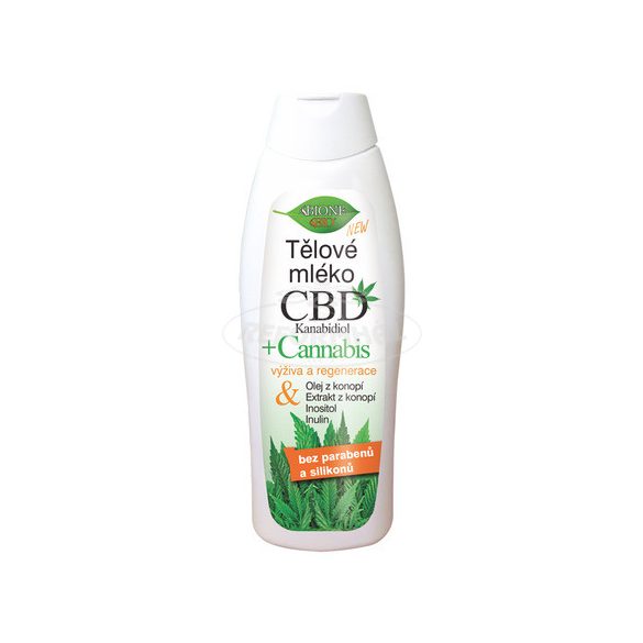 Bione CBD + Cannabis testápoló 500ml