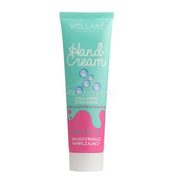 Vollaré hidratáló kézápoló krém kollagén+hialuronsav 100ml