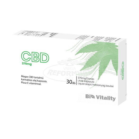 Bio Vitality CBD 15 mg lágyzselé kapszula 30x
