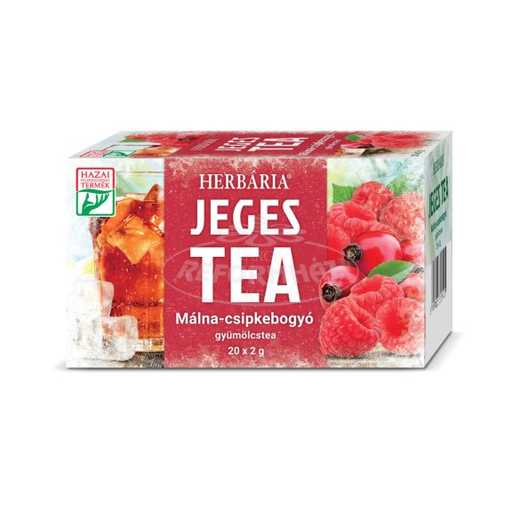 Herbária Jeges tea Málna-Csipkebogyó gyümölcstea 20x2g 20x