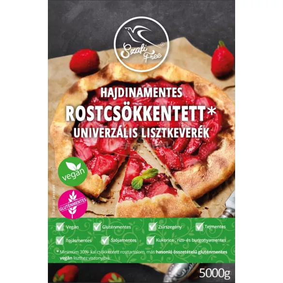 Szafi Free hajdinamentes rostcsökkentett univerzális lisztkeverék 5kg
