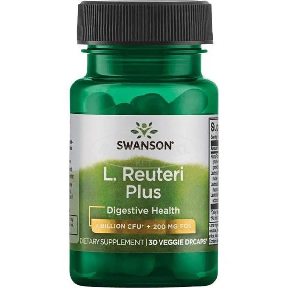 SWANSON L-Reuteri plus 7 billion CFU+200mf FOS 30x