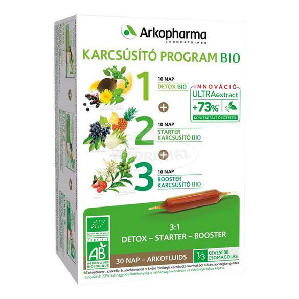 Arkofluids Bio Karcsúsító program 3in1 1db
