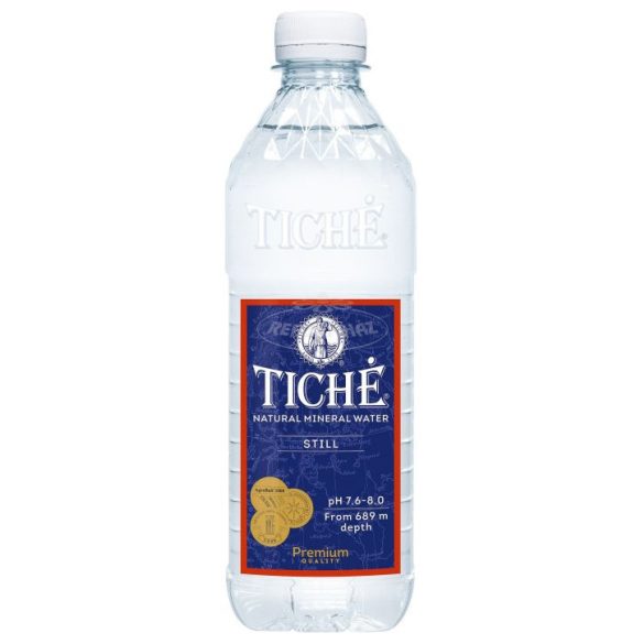Tiché ásványvíz 689 méter mélyből pH 7,6-8,0 500ml