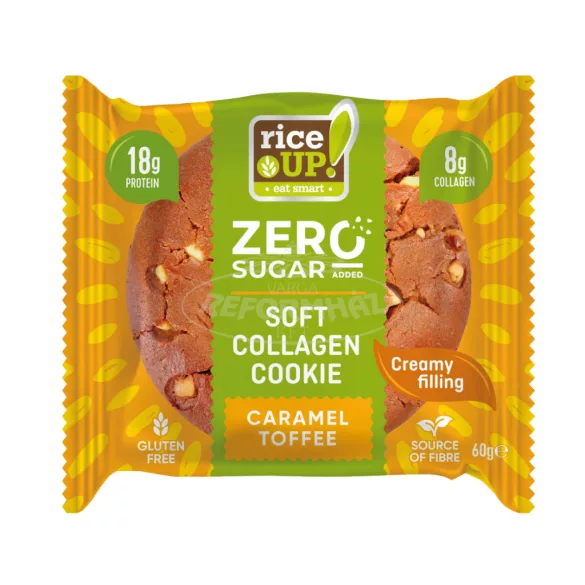 Rice UP Zero Kollagénes protein keksz karamell 60g