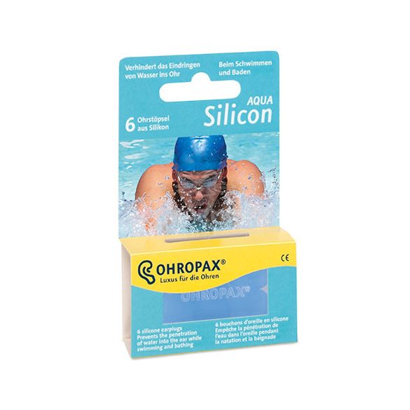 Ohropax Silicon aqua füldugó 6db