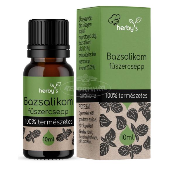 Herby's fűszercsepp bazsalikom 10ml