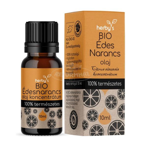 Herby's Food Grade bio Édesnarancs olaj koncentrátum 10ml