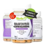 Herba-D Golgotavirág és ashwagandha kapszula 30x