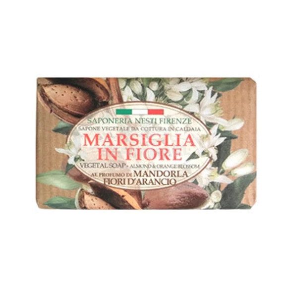 Nesti szappan Marsiglia in Fiore mandula-narancsvirág 125g