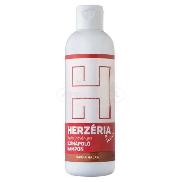 HERZÉRIA hair gyógynövényes színápoló sampon barna hajra 200ml