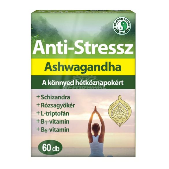 Dr.Chen Ashwaganda Stressz kontroll kapszula 60x