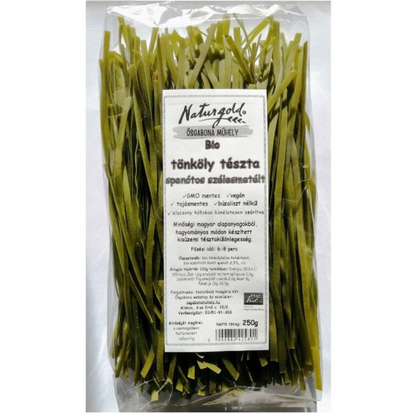 Naturgold Bio tönköly tészta spenótos szélesmetélt 250g