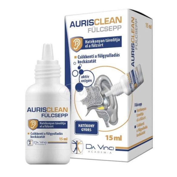 Aurisclean fülcsepp új 15ml