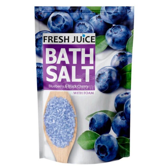 Fresh Juice habzó fürdősó áfonya és fekete cseresznye 500ml