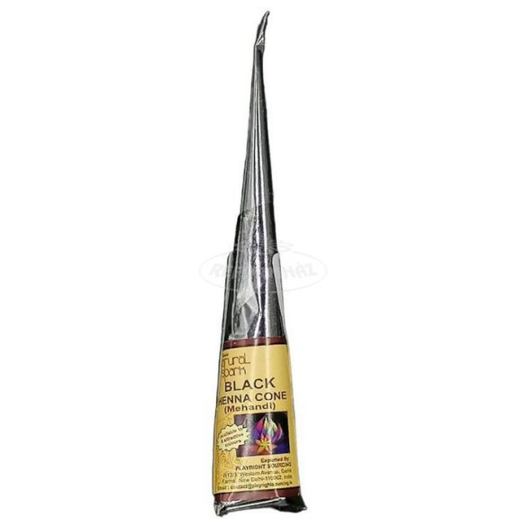 Classic Henna testfesték tölcséres fekete 25g