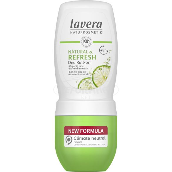 Lavera golyós deo Natural és Refresh 50ml
