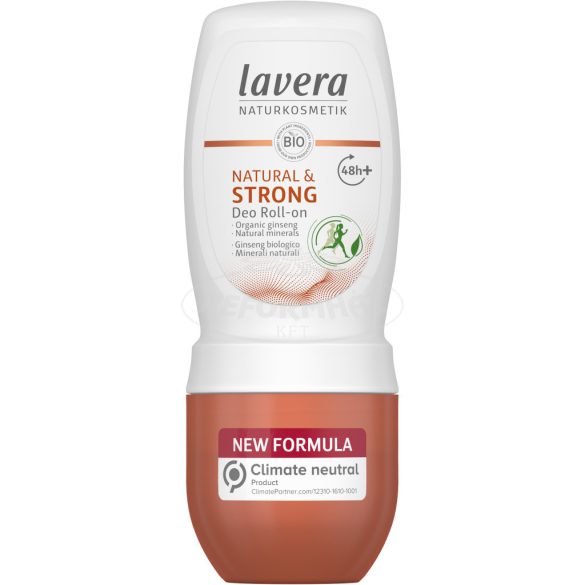 Lavera golyós deo Natural és Strong 50ml