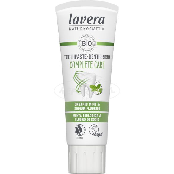 Lavera BASIS S Fogkrém mentolos Vegán 75ml