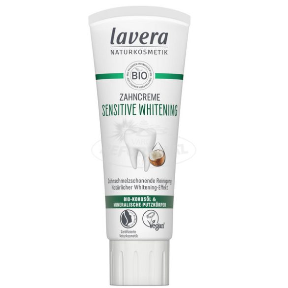 Lavera BASIS S Fogkrém Whitening Vegán 75ml