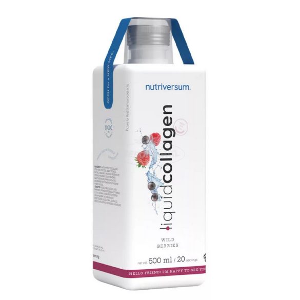 Nutriversum Flow liquid kollagén erdei gyümölcs ízű 500ml