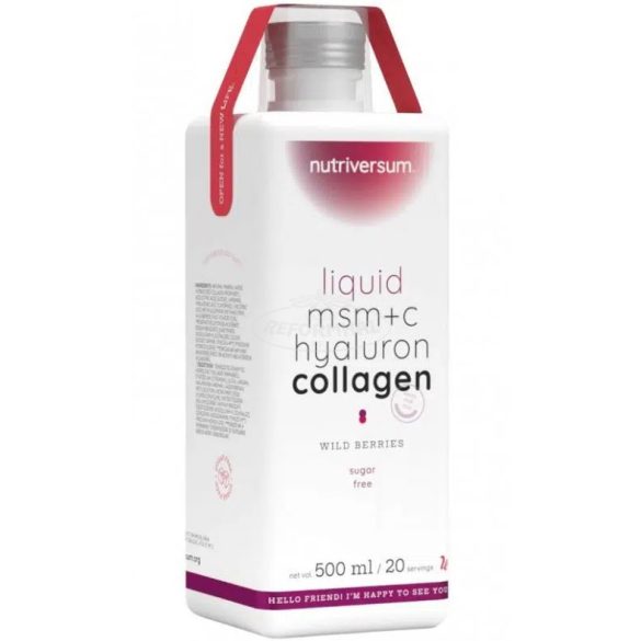 Nutriversum Women MSM+C hialuron kollagén erdei gyümölcs 500ml