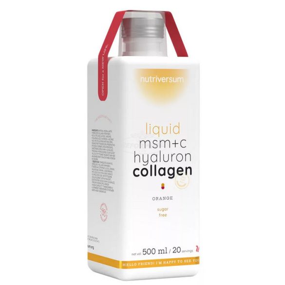 Nutriversum Women MSM+C hialuron kollagén narancs 500ml