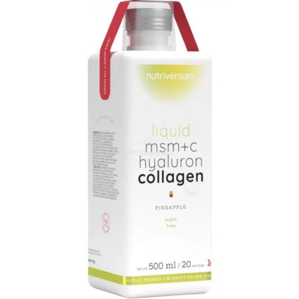 Nutriversum Women MSM+C hialuron kollagén ananász 500ml