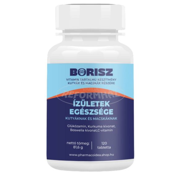 Borisz Izületek egészsége kutyáknak és macskáknak 120x