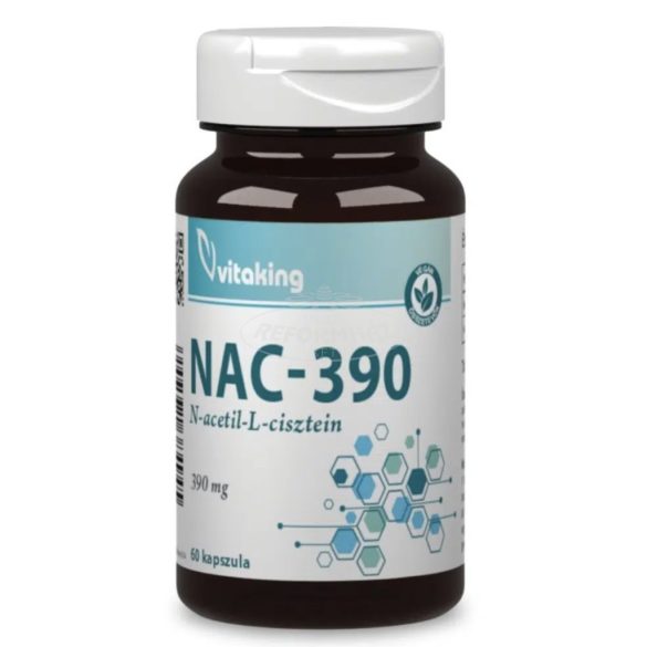 Vitaking NAC-390 [N-acetil-L-cisztein] 390mg 60x