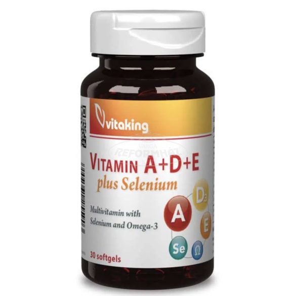 Vitaking Antioxidáns komplex - A+D+E+K2+szelén 30x