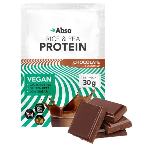 AbsoRice vegán fehérjepor csokoládé ízű 30g