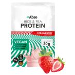 AbsoRice vegán fehérjepor eper ízű 30g