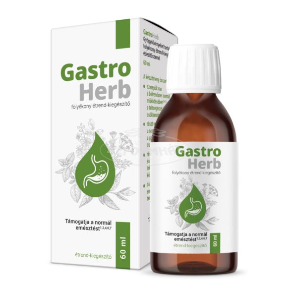 GastroHerb folyékony étrend-kiegészítő 60ml