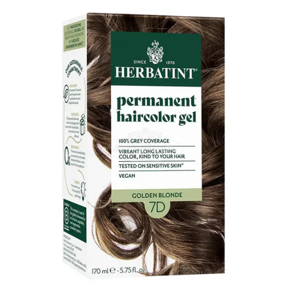 Herbatint 7D aranyszőke hajfesték 170ml