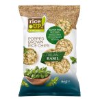 Rice up barna rizs chips bazsalikomos 60g