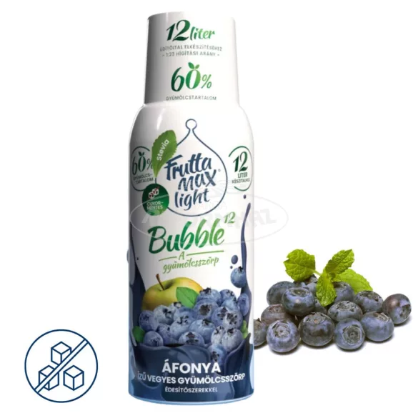 Frutta Max Light gyümölcsszörp áfonya 500ml