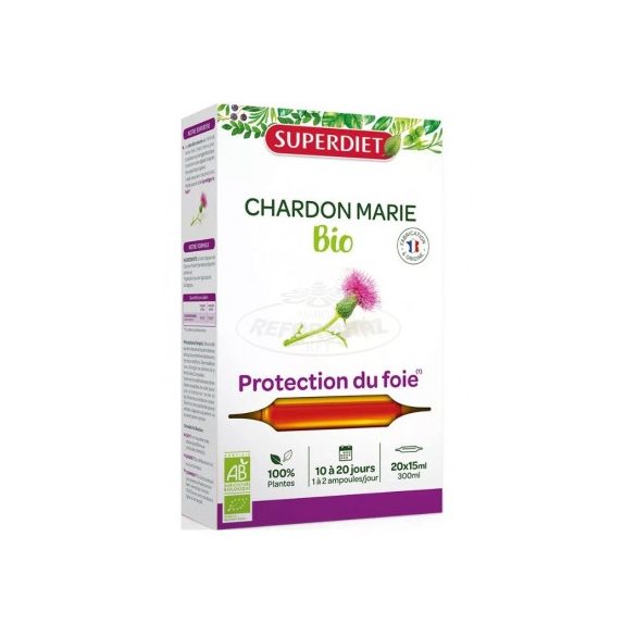 Superdiet Máriatövis kivonat ampulla 20x10ml 20x