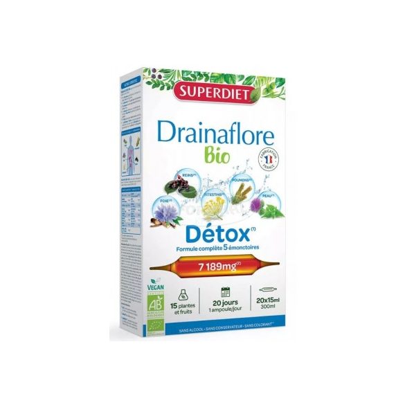 Superdiet 30 napos Méregtelenítő program 30x15ml ampulla 30x
