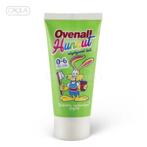 Caola Ovenall fogkrém fluoridmentes 0-6 50ml