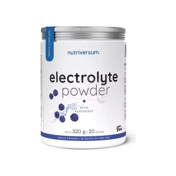 Nutriversum Electrolite powder kék málna 320g