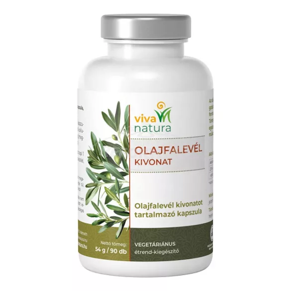 Viva Natura Olajfalevél kivonat kapszula 90x
