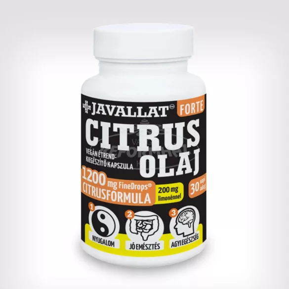 Javallat Forte Citrus olajkapszula 60x