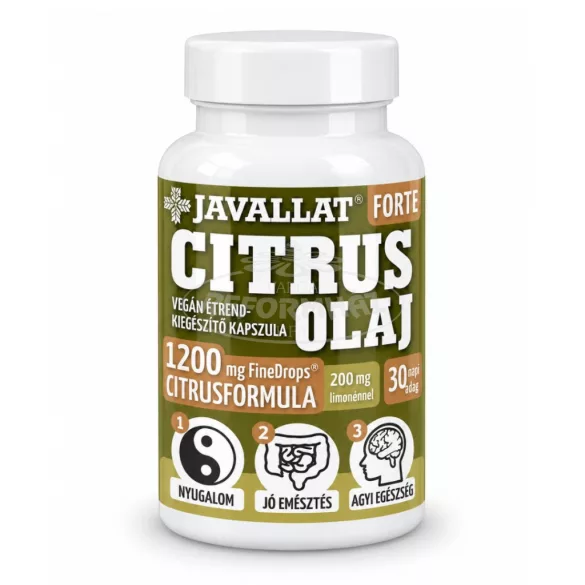 Javallat Forte Citrus olajkapszula 60x