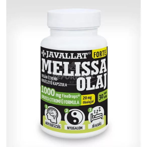 Javallat Forte Melissa olajkapszula 60x