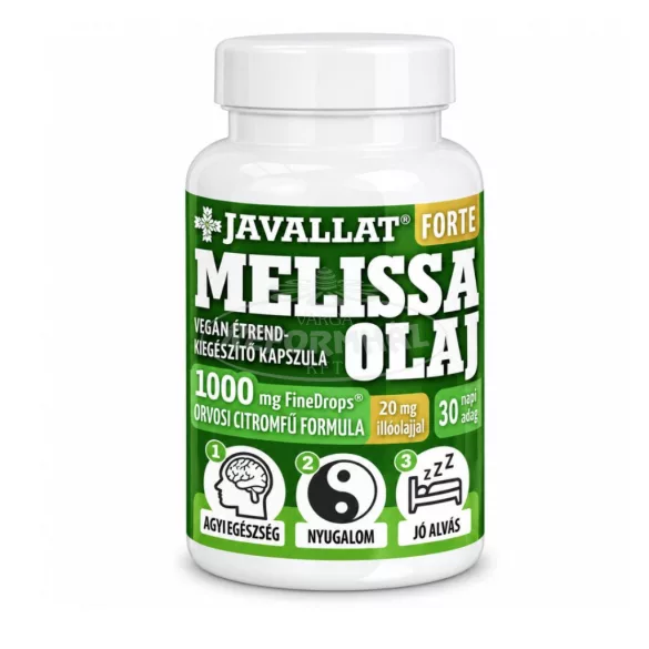 Javallat Forte Melissa olajkapszula 60x
